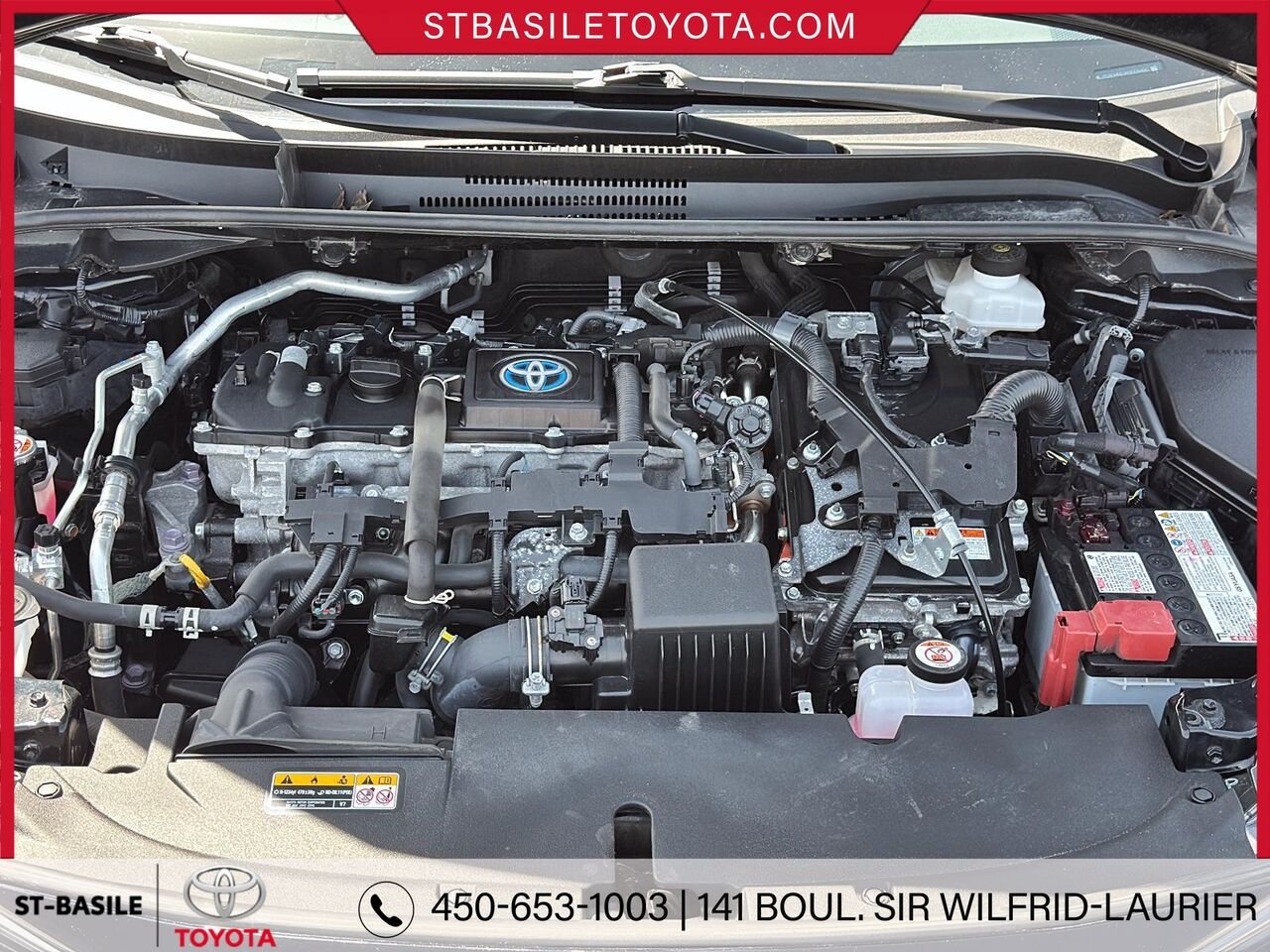 2024 TOYOTA Corolla Hybrid Midnight Black Metallic Saint-Basile-le-Grand - photo #10