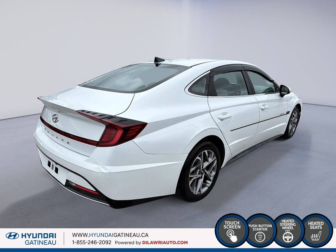 2020 Hyundai Sonata White Gatineau - photo #5