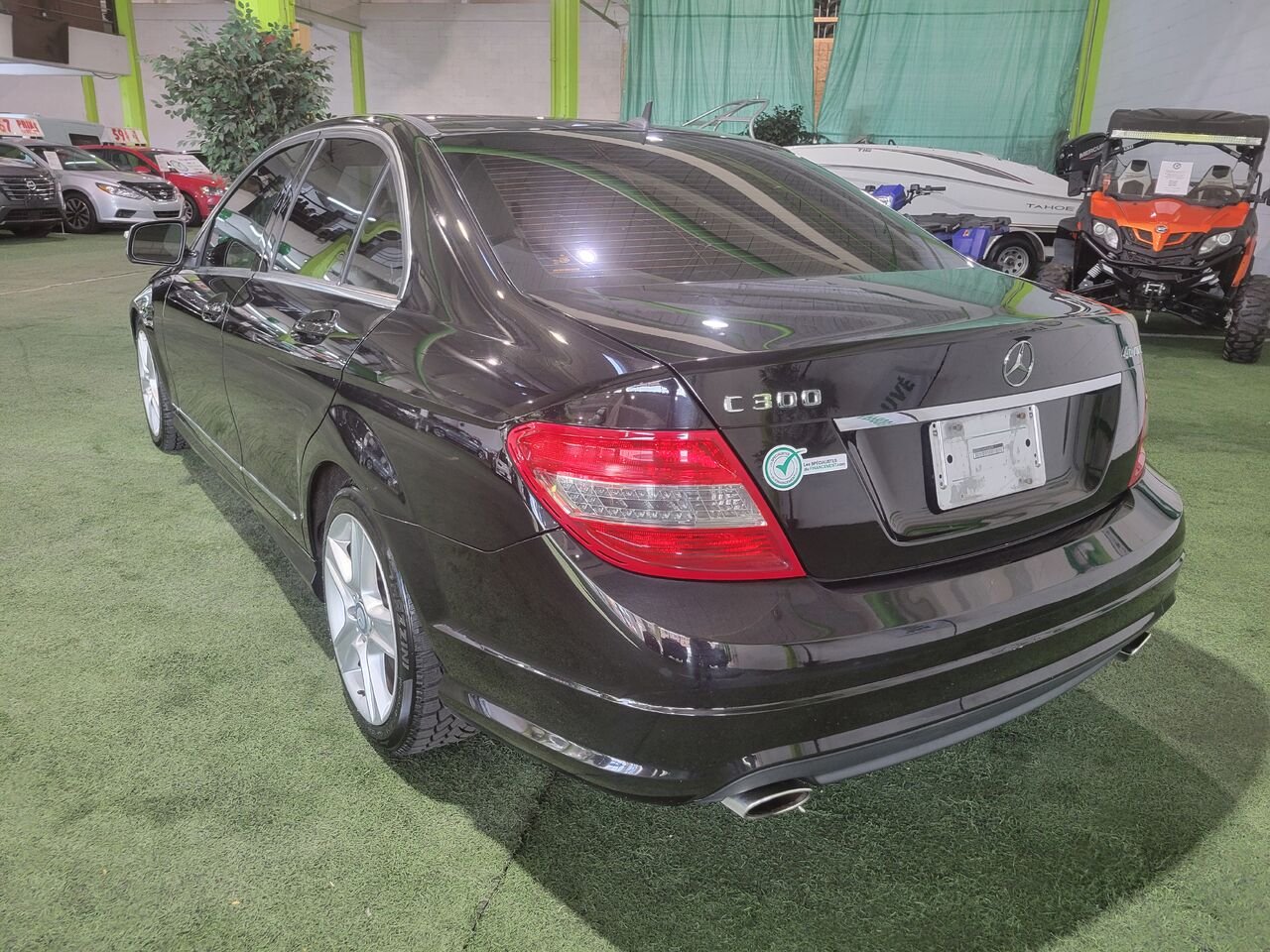 2009 Mercedes-Benz Classe-C Black  - photo #3