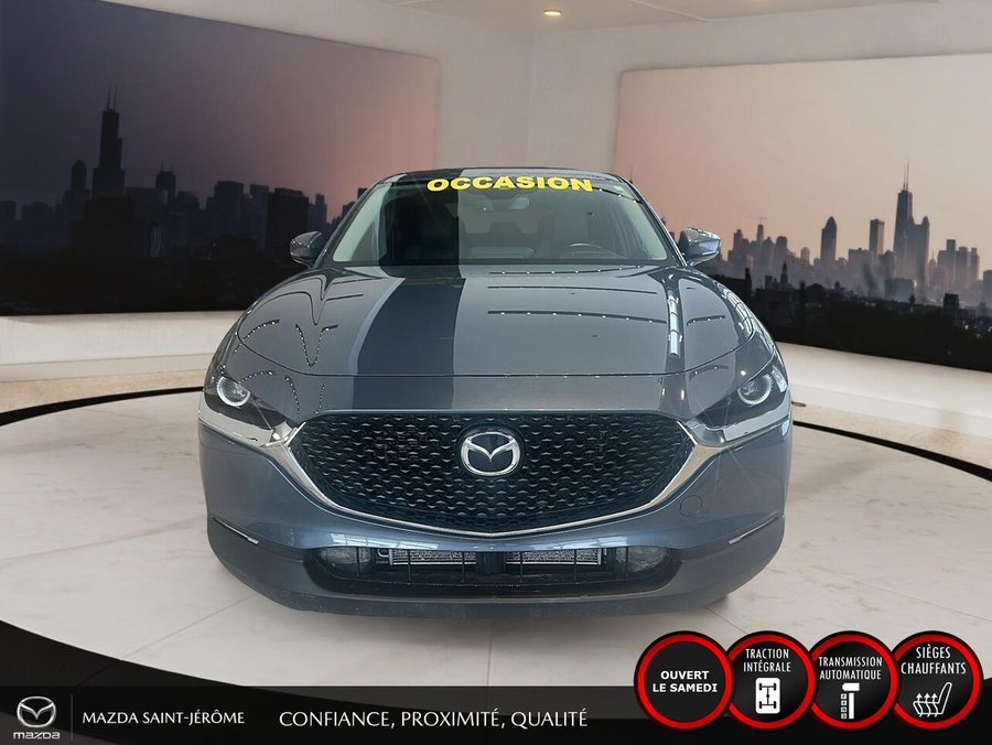 2022 Mazda CX-30 GS | TOIT OUVRANT | CUIR | AWD Grey