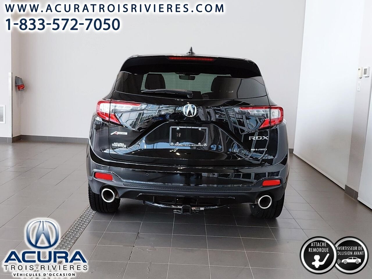 Acura RDX A-Spec sh-awd, toit pano, lumières DEL 2025 Noir Trois-Rivières - photo #12
