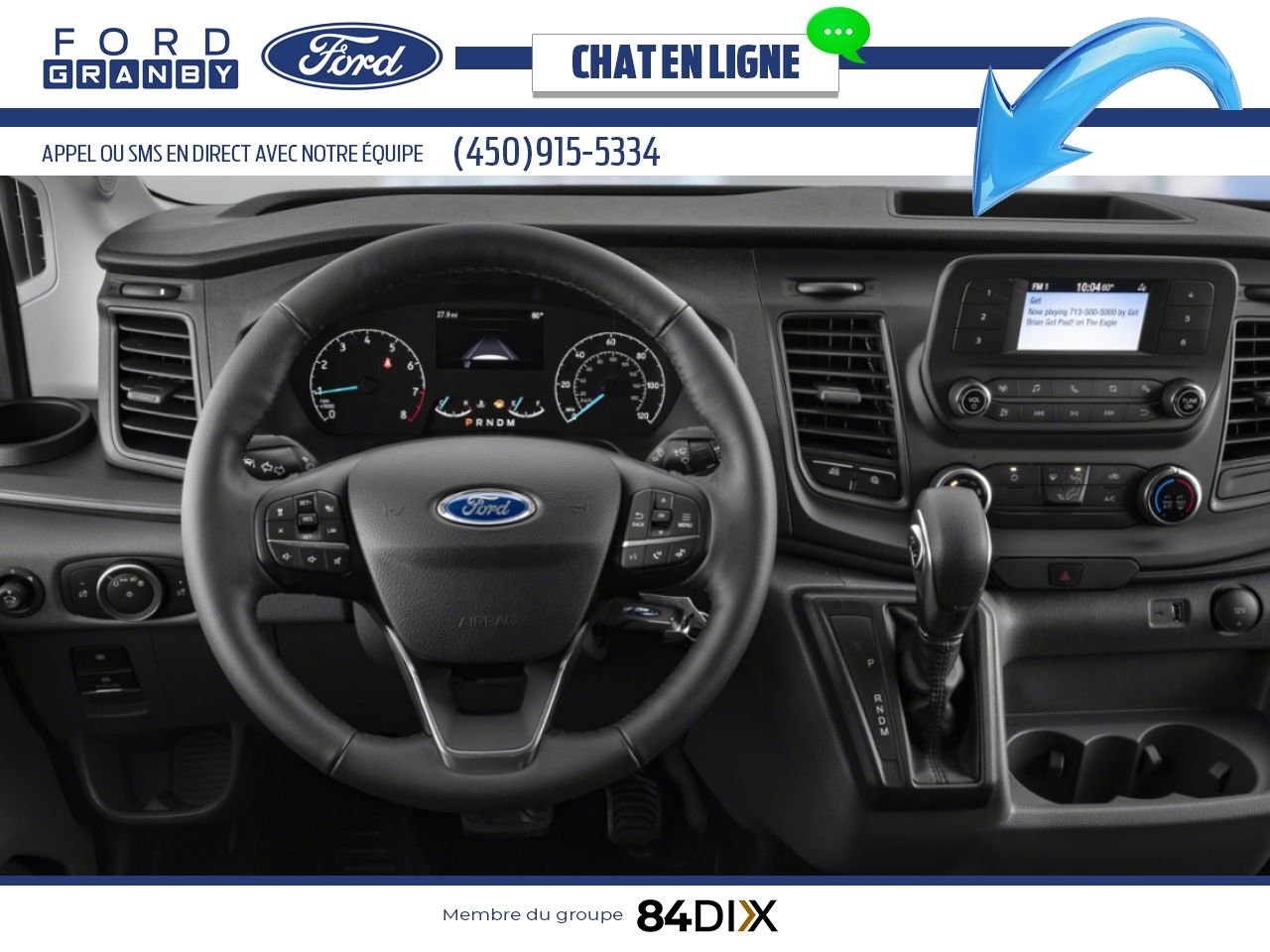 2025 Ford Transit Cargo Van Oxford White Granby - photo #10
