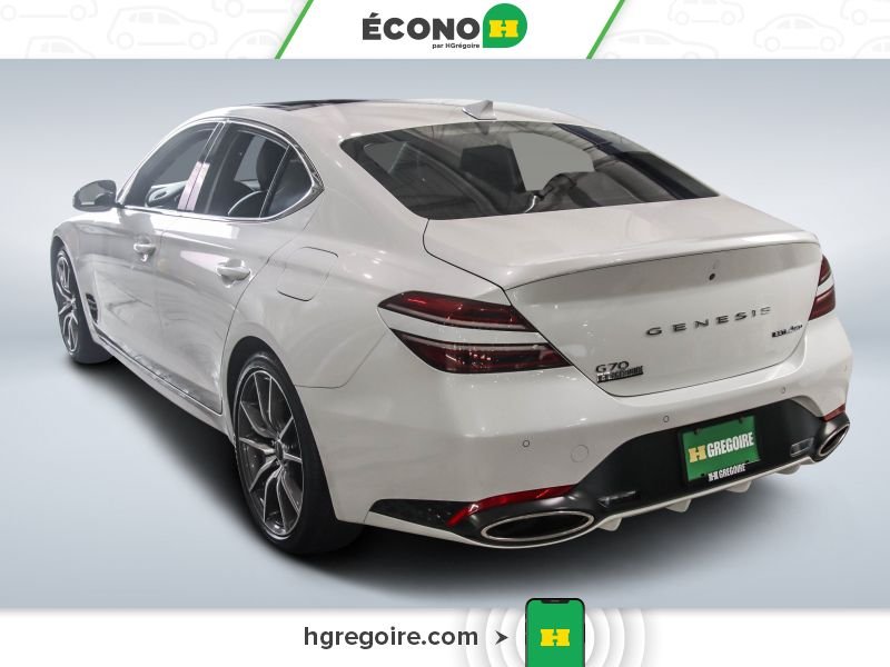 Genesis G70 2022 Blanc Saint-Eustache - photo #4