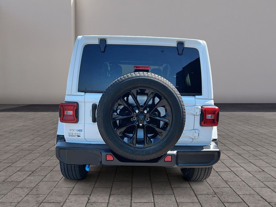 2022 Jeep WRANGLER 4XE UNLIMITED COLD WEATHER GROUP 2022 White