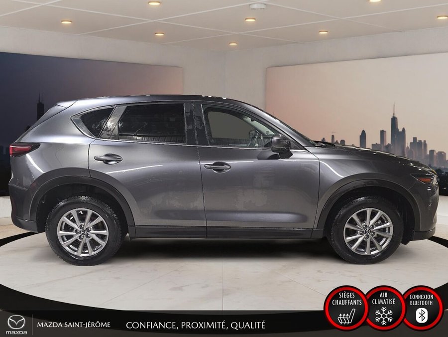 Mazda CX-5 GS | CUIR | AWD | MAGS | 2025 Gris