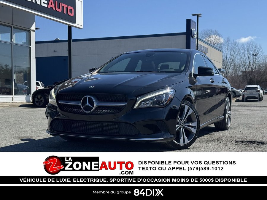 Mercedes-Benz CLA250 Coupé 2019 2019 Noir