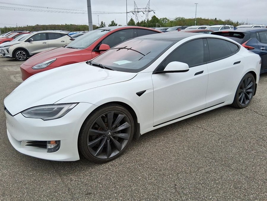 2021 Tesla Model S LONG RANGE 2021 White