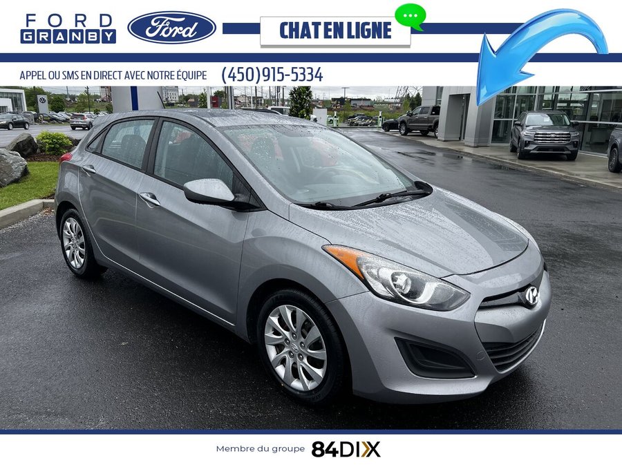 Hyundai Elantra GT Voiture à hayon, 5 portes, boîte automatique GL 2015 Argent