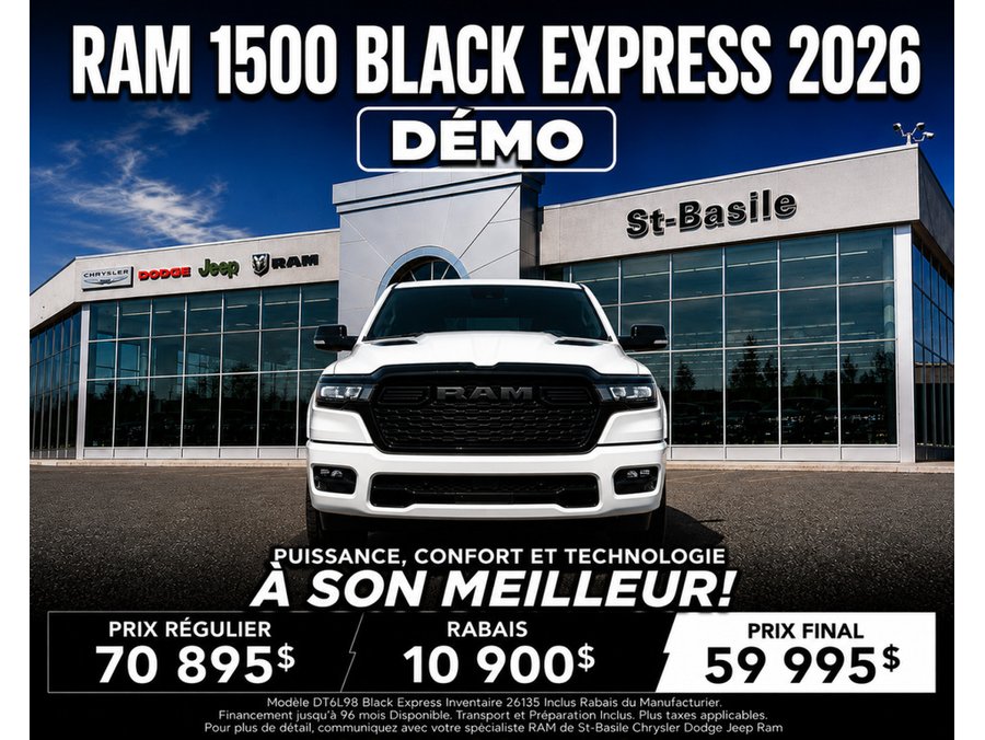 Ram 1500 2026 2026 Blanc