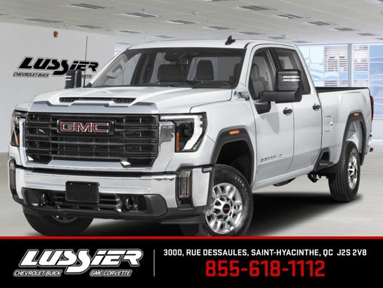 GMC Sierra 2500HD Pro cabine multiplace 4RM 159 po 2026 BLANC SOMMET