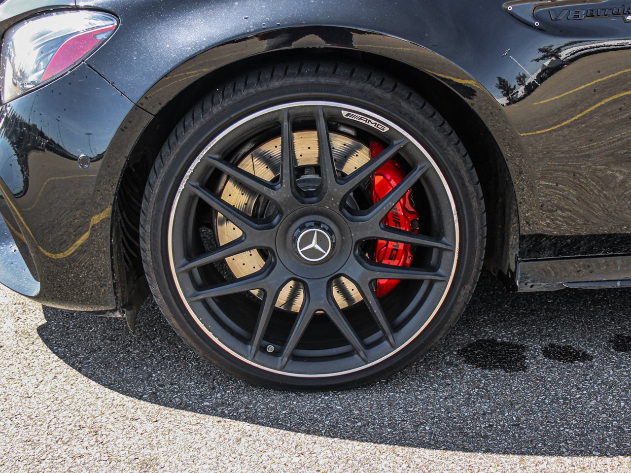2018 Mercedes-Benz E-Class AMG E 63 S 4MATIC Sedan Black Sherwood Park - photo #10