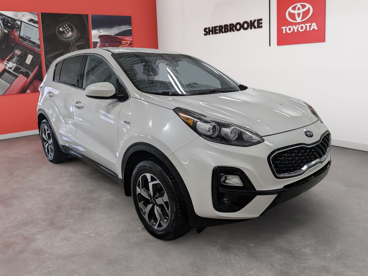 Kia Sportage LX/SIÈGES CHAUFFANTS/CAMÉRA DE RECUL/BLUETOOTH/AC/VITRES ÉLECTRIQUES 2022 Blanc Sherbrooke - photo #2