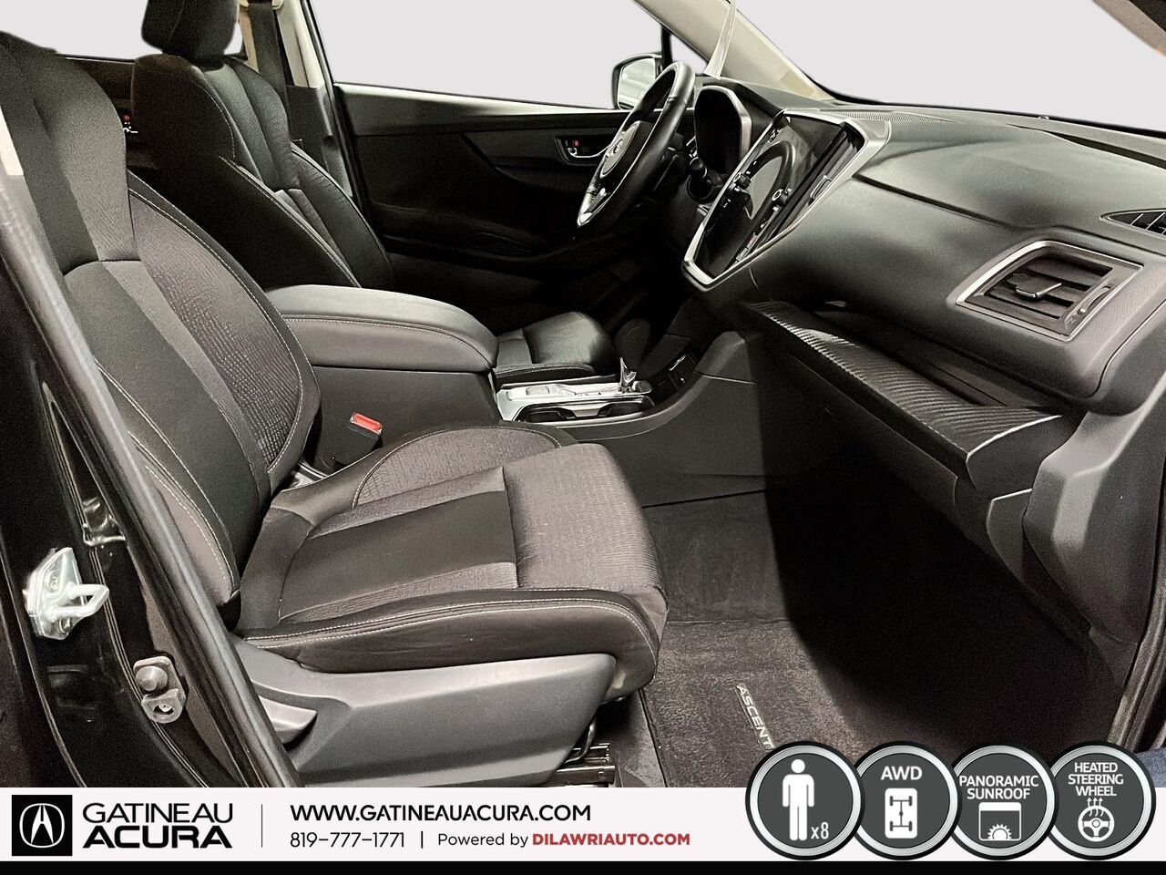 Subaru Ascent Touring AWD 2023 Noir Gatineau - photo #20