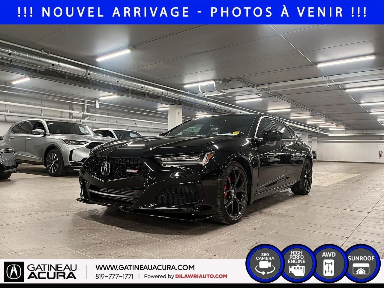 Acura TLX Type S SH-AWD 2025 Noir Gatineau - photo #0
