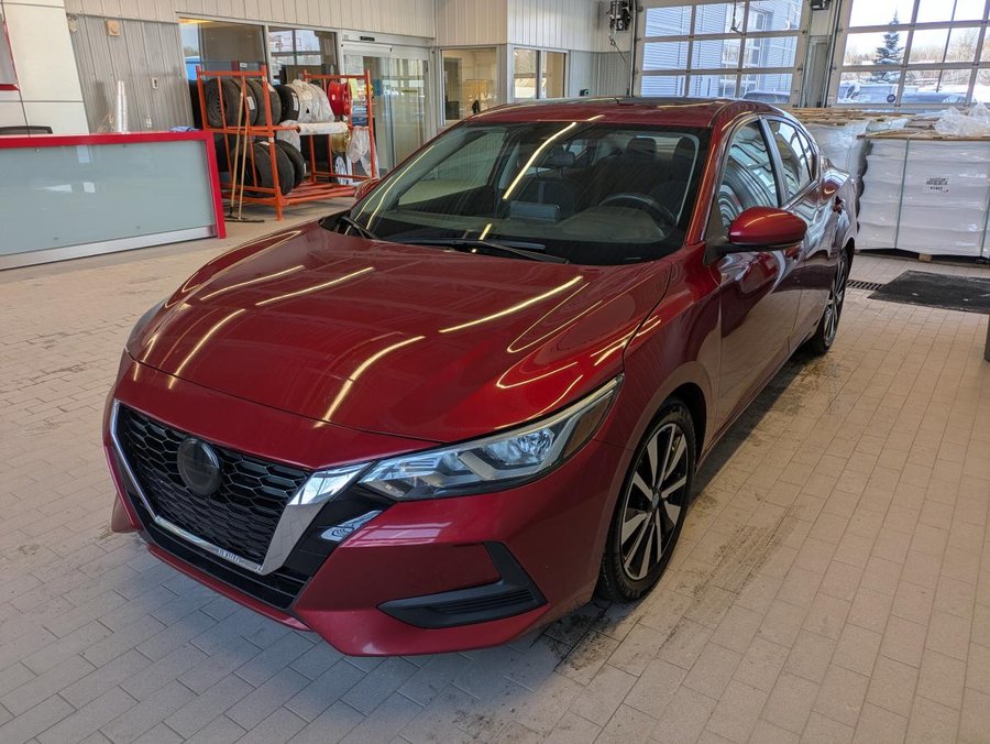 2022 Nissan Sentra SV CVT Red