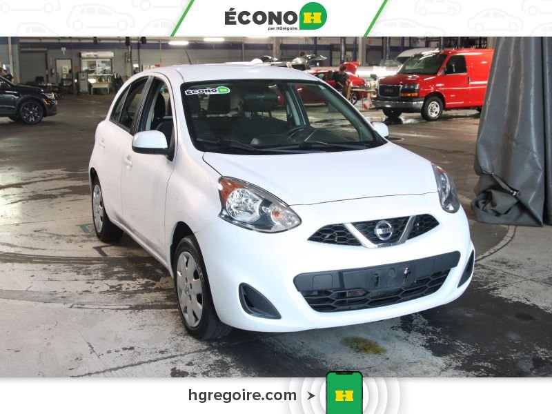 Nissan MICRA 821788 | S AUTO GR ÉLEC A/C BLUETOOTH CAMÉRA 2018 Blanc Laval - photo #0