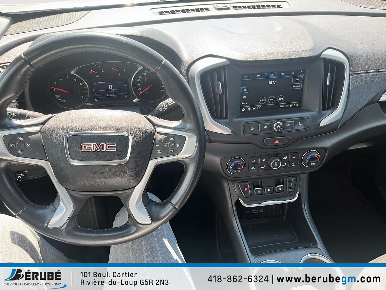 GMC Terrain AWD SLE 2019 Blanc Rivière-du-Loup - photo #12