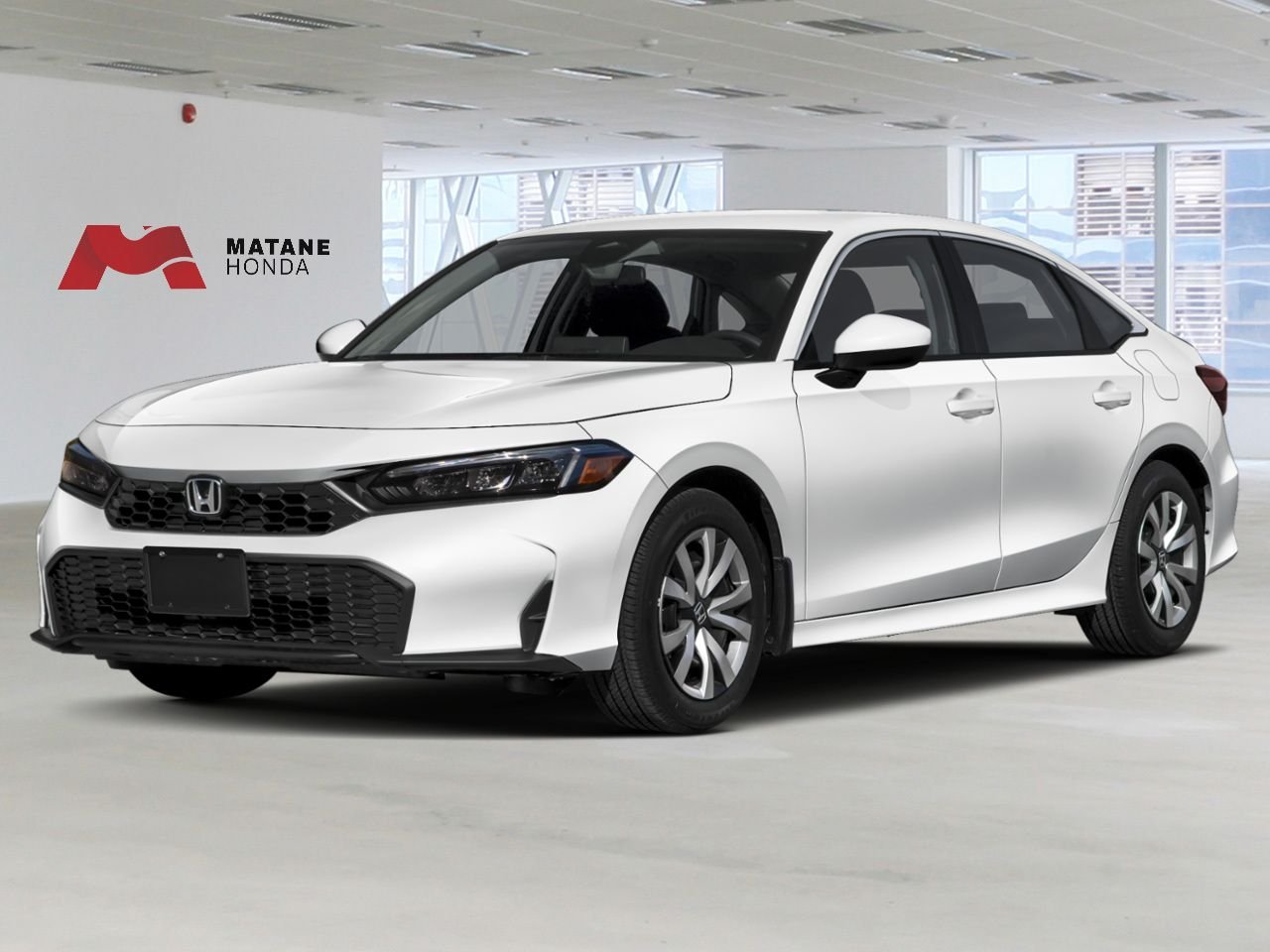 2026 Honda Civic Sedan CIVIC SDN LX Platinum White Pearl Matane - photo #0