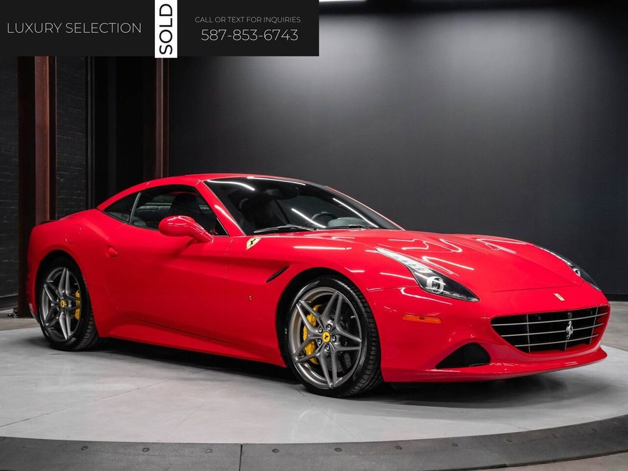 2017 Ferrari California T 2017 Red
