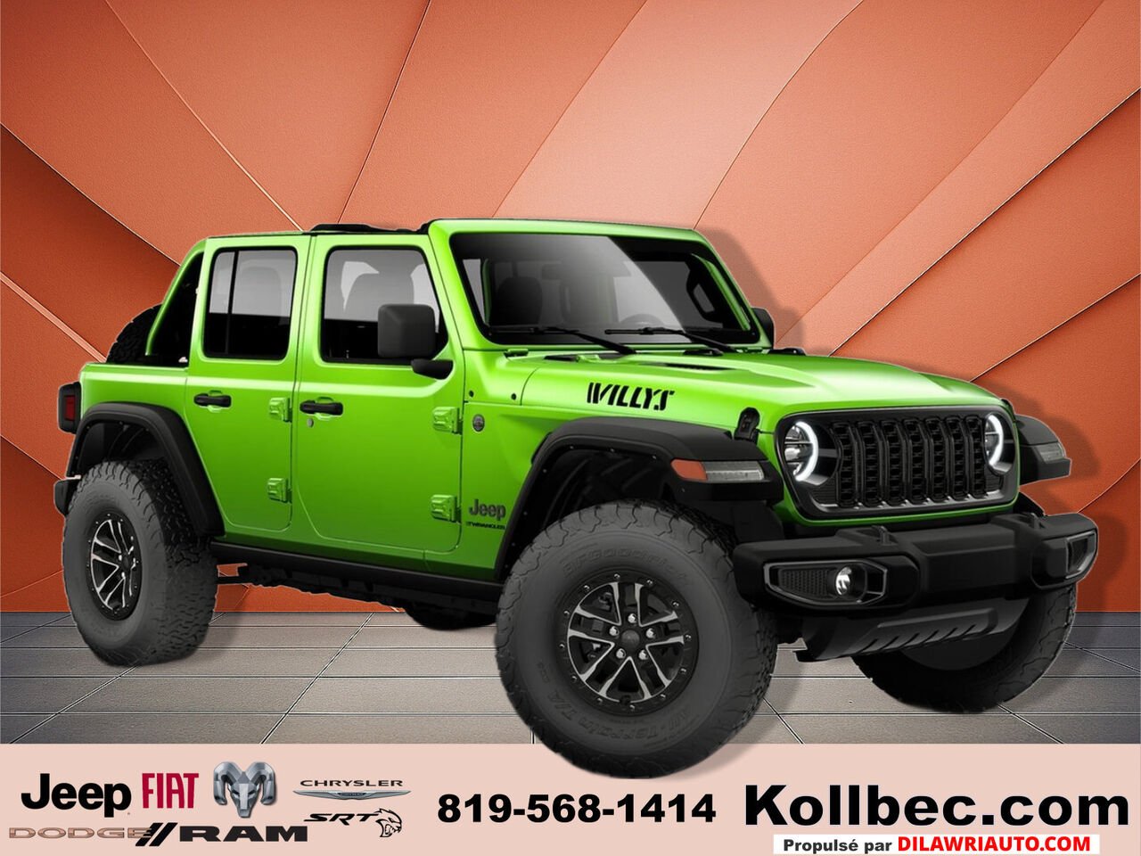 2026 JEEP Wrangler 26420 | Willys 4 portes 4x4 Mojito Gatineau - photo #1