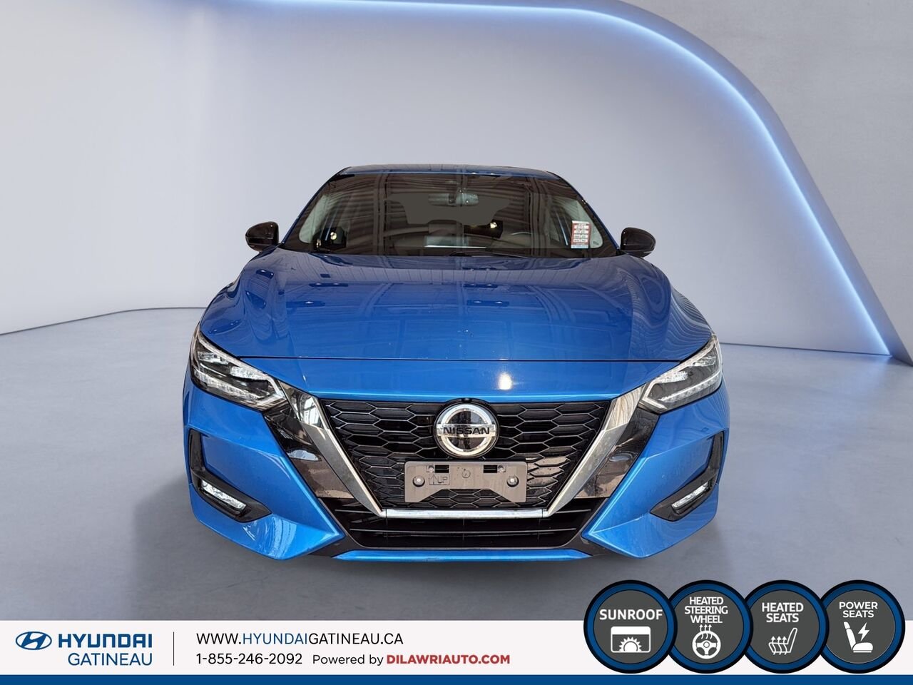 Nissan Sentra 2021 Bleu Gatineau - photo #1