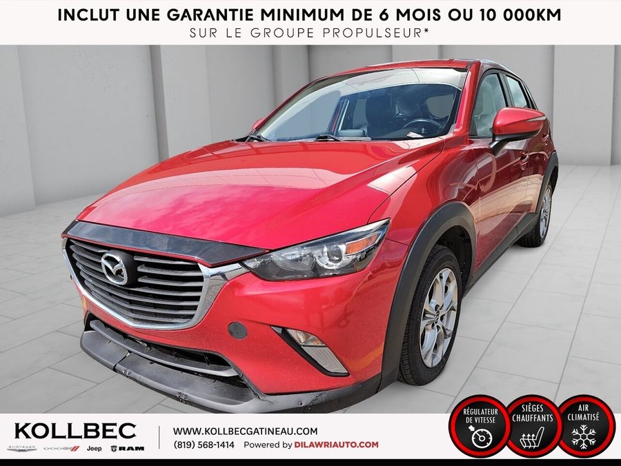 MAZDA CX-3 *** BAS KILOMÉTRAGE *** 2016 Rouge