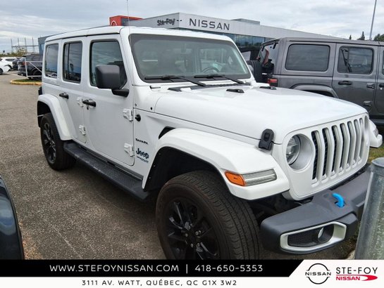 Jeep WRANGLER 4XE UNLIMITED COLD WEATHER GROUP S6849 2022 Blanc