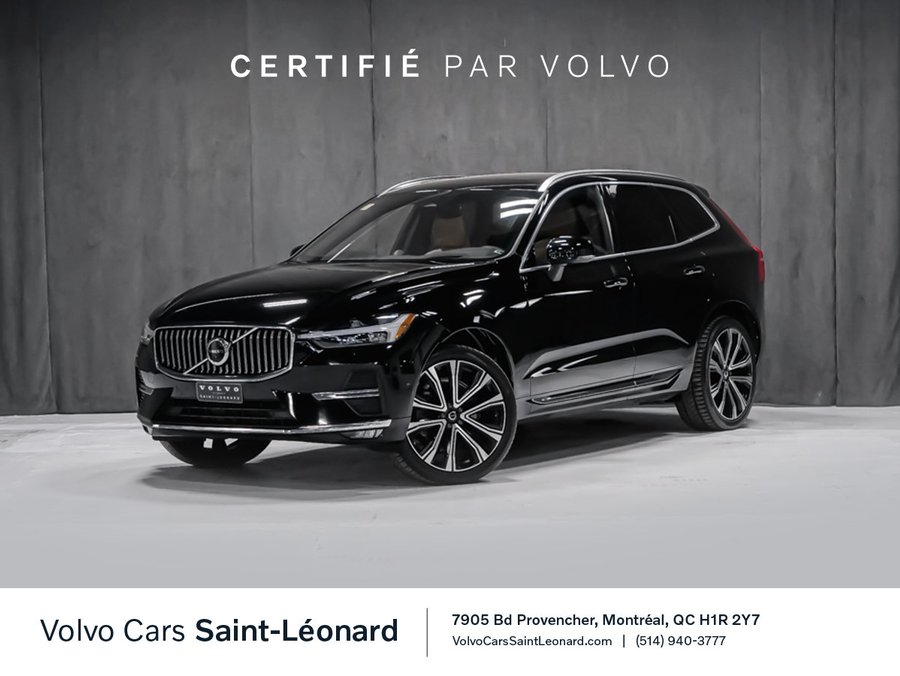 2023 Volvo XC60 B6 AWD ULTIMATE BRIGHT THEME Black