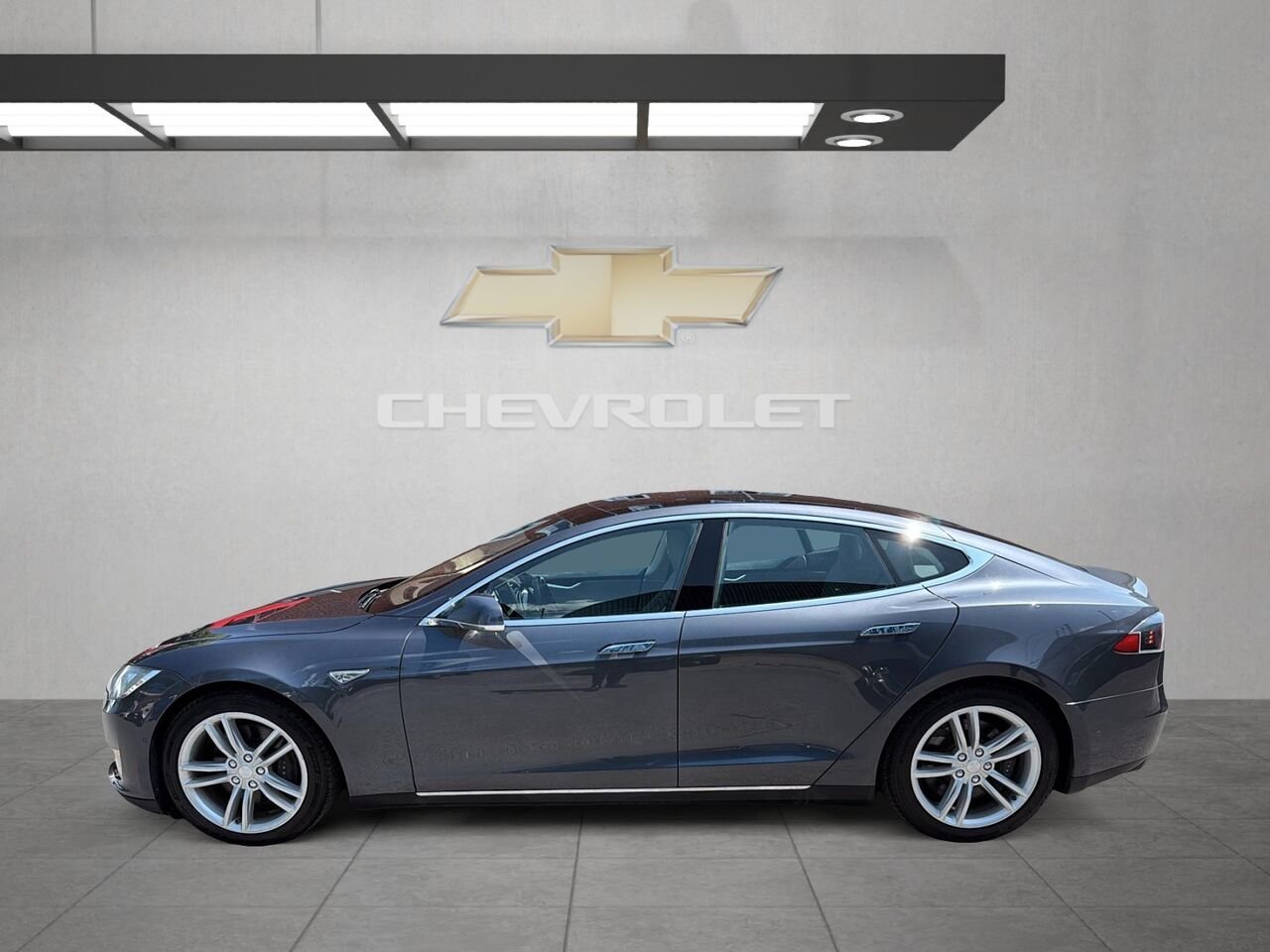 2015 TESLA MODEL S S Grey Saint-Hyacinthe - photo #4