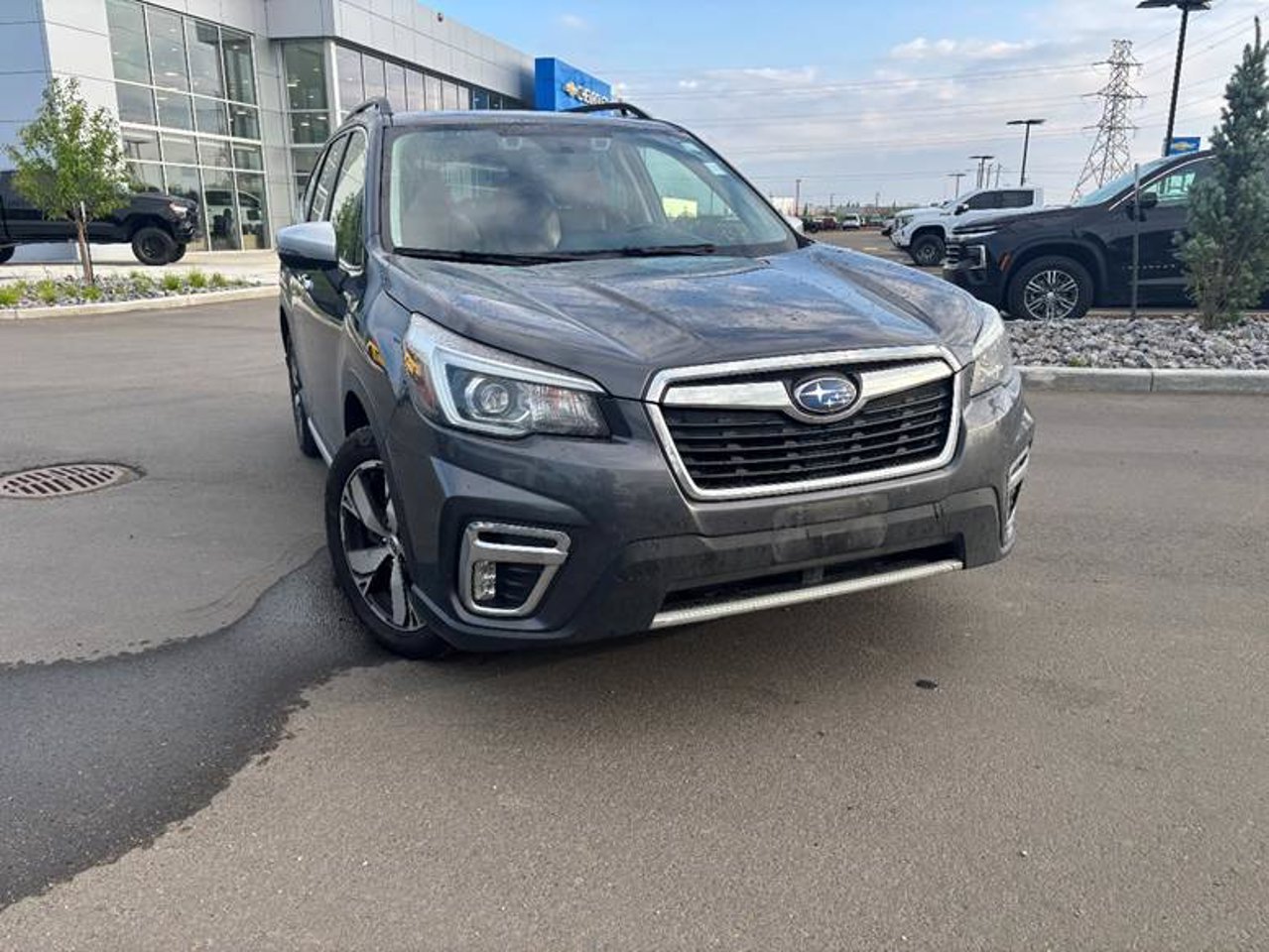 2020 Subaru Forester 2.5i Premier Horizon Blue Pearl Sherwood Park - photo #1