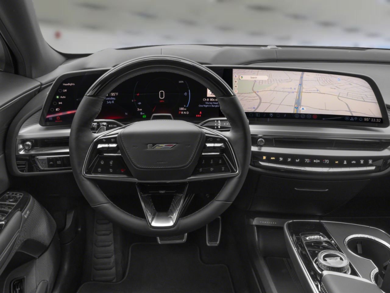 CADILLAC LYRIQ LYRIQ-V ELECTRIC PREMIUM AWD (1SM) 2027 Teinte rouge éclatant Rivière-du-Loup - photo #7
