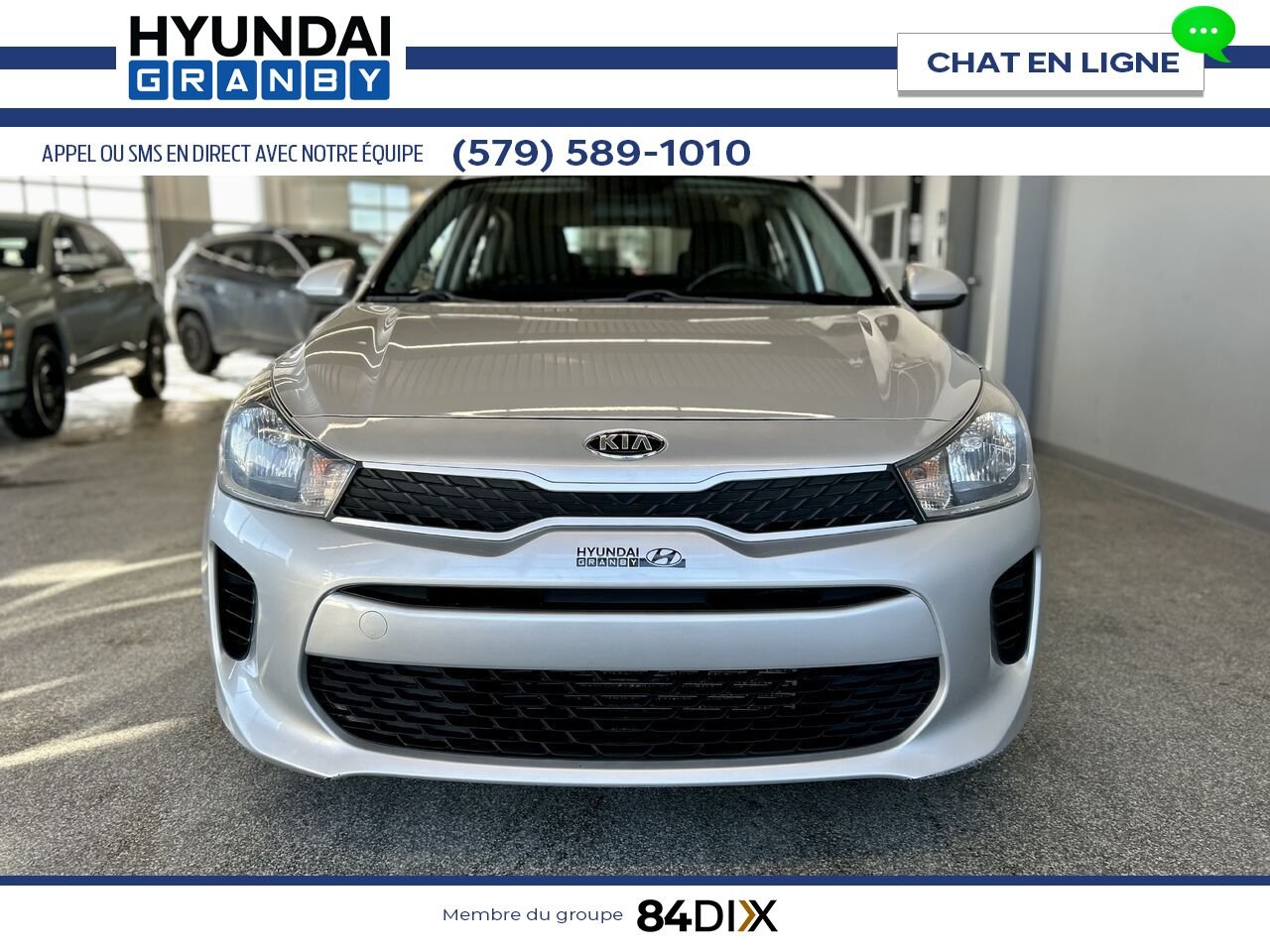 Kia Rio 5 portes 2018 Gris Granby - photo #3