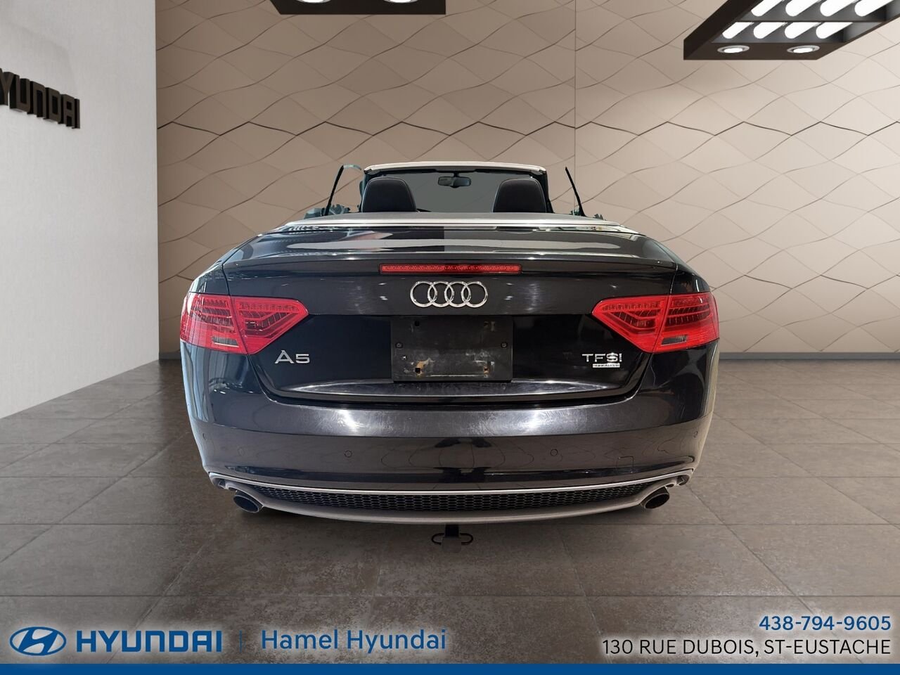 2014 Audi A5 Black Saint-Eustache - photo #3
