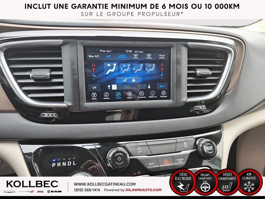 CHRYSLER GRAND CARAVAN *** UN PROPRIO + CLEAN CARFAX *** 2021 Noir