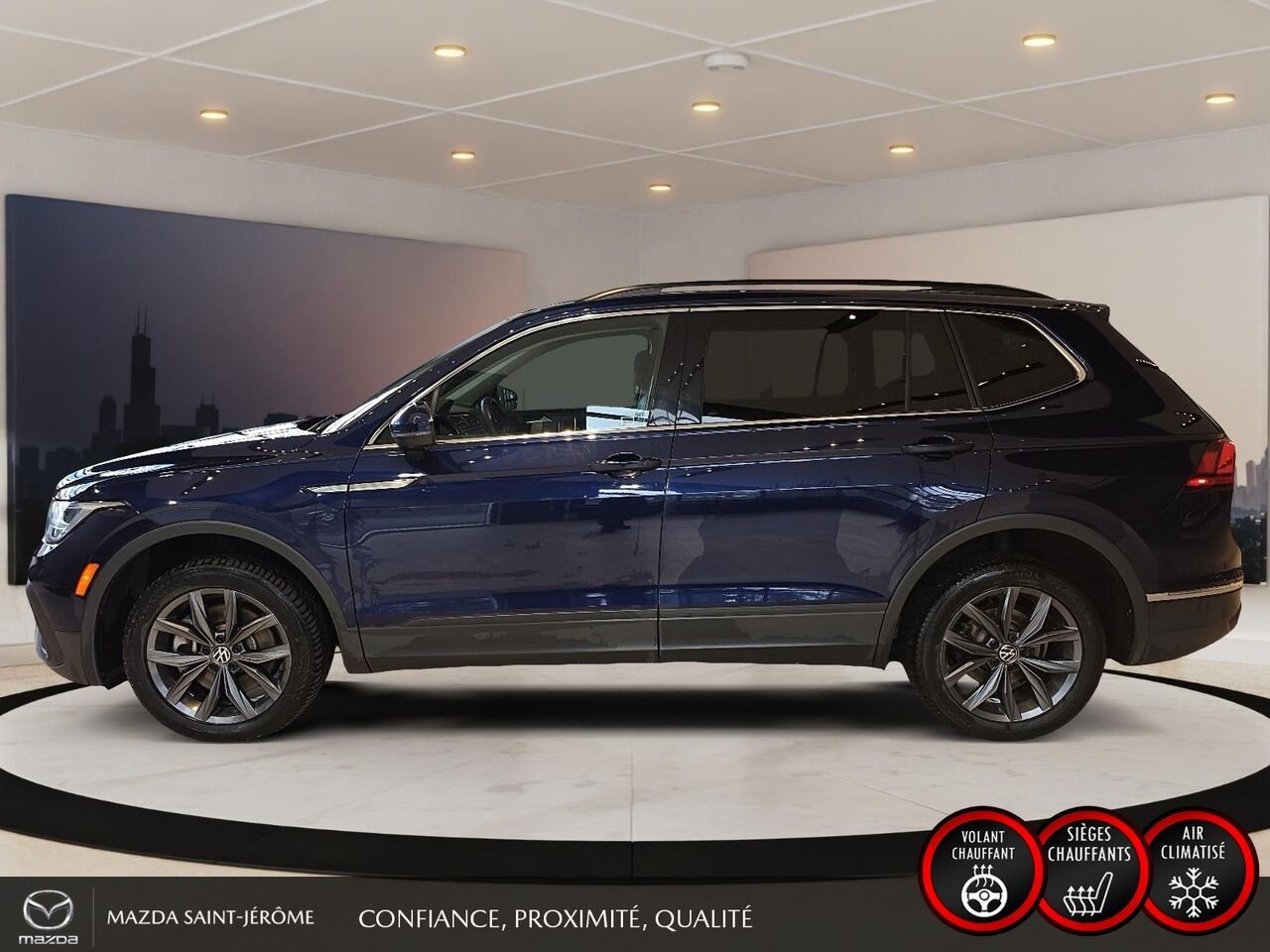 Volkswagen Tiguan 2022 Bleu Saint-Jérôme - photo #9