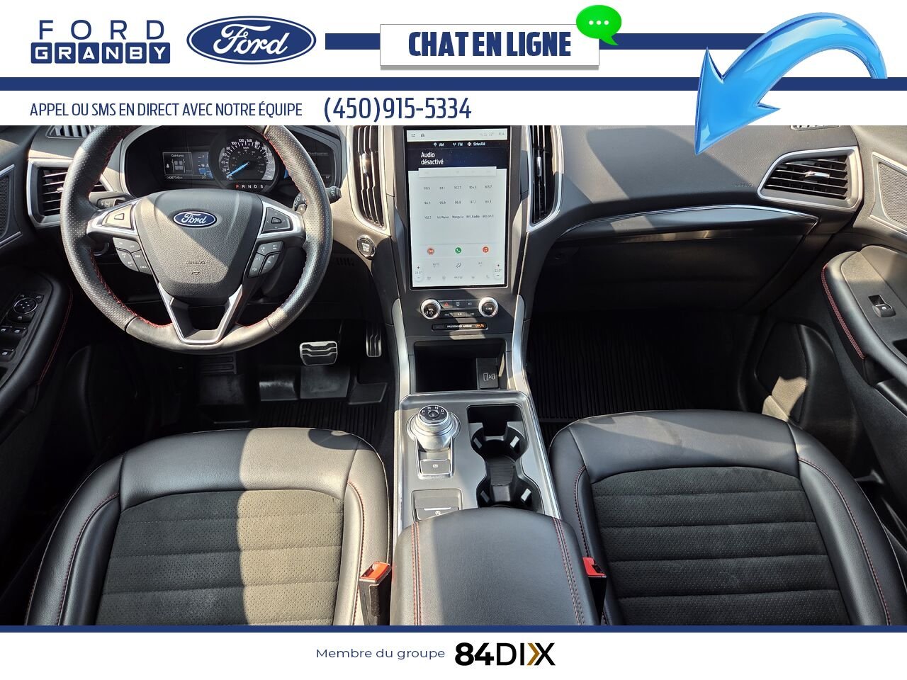 2024 Ford Edge White Granby - photo #8