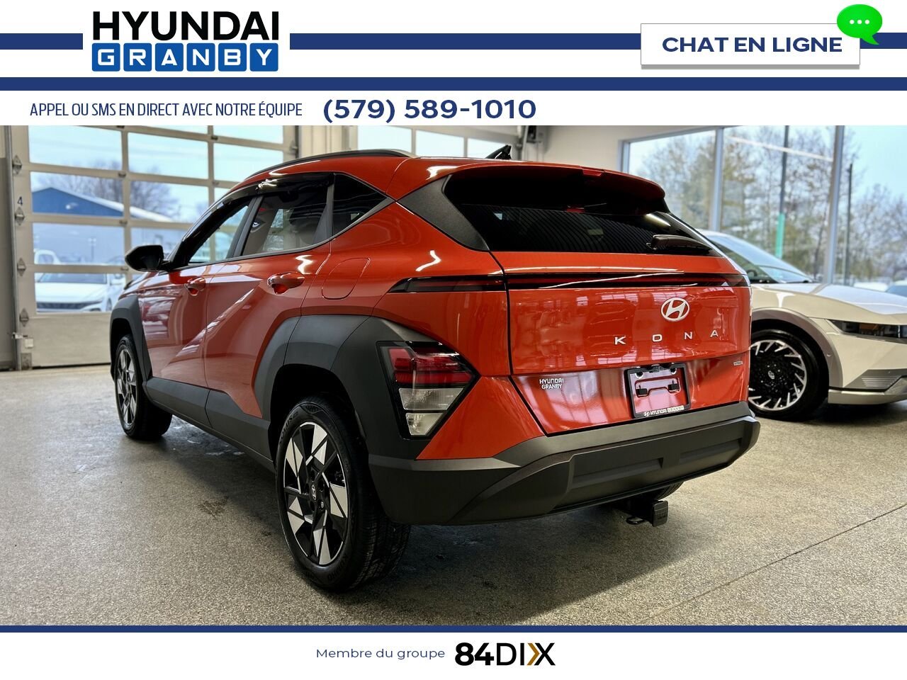 2026 Hyundai Kona Orange Granby - photo #4