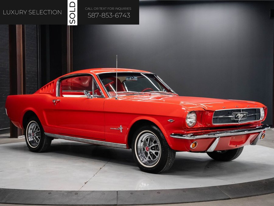 1965 Ford Mustang 1965 Red
