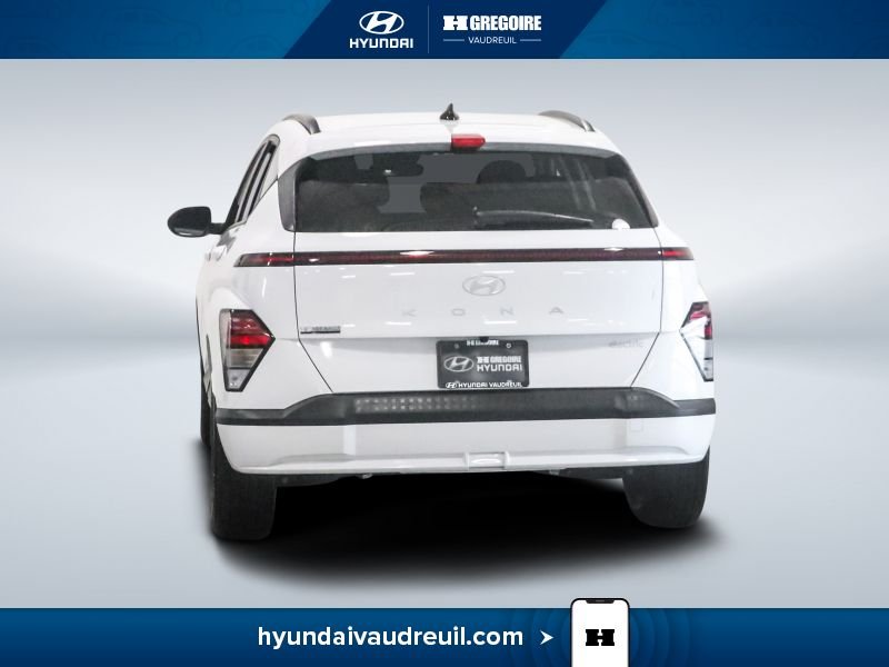 2024 Hyundai Kona White Blainville - photo #8
