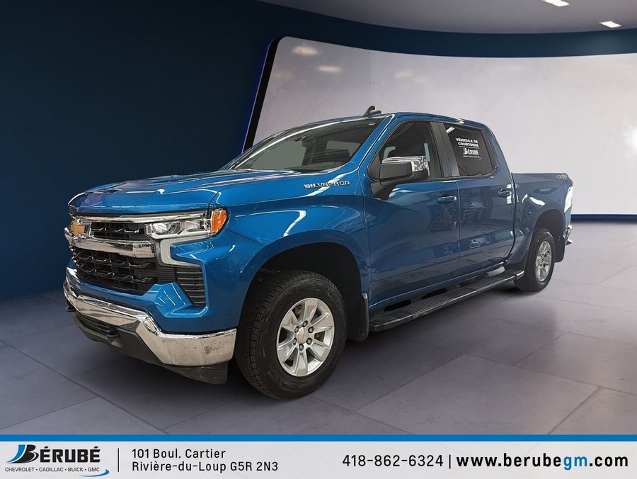 2024 CHEVROLET 1500 4RM, CAISSE COURTE, CAB. MULTIPLAC 2024 Blue
