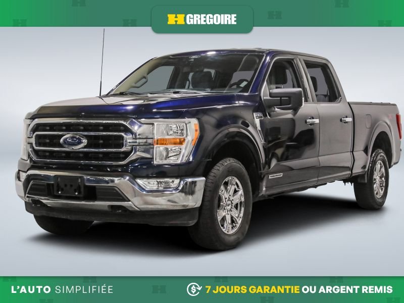2022 Ford F150 Blue Blainville - photo #2