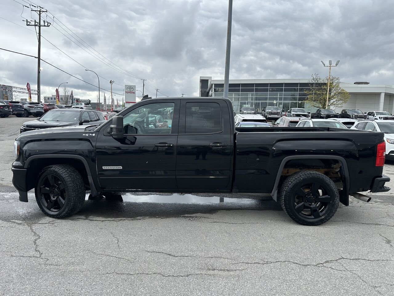 GMC SIERRA LIMITED K1500 cabine double 4RM 2019 Noir Ottawa & Gatineau - photo #11
