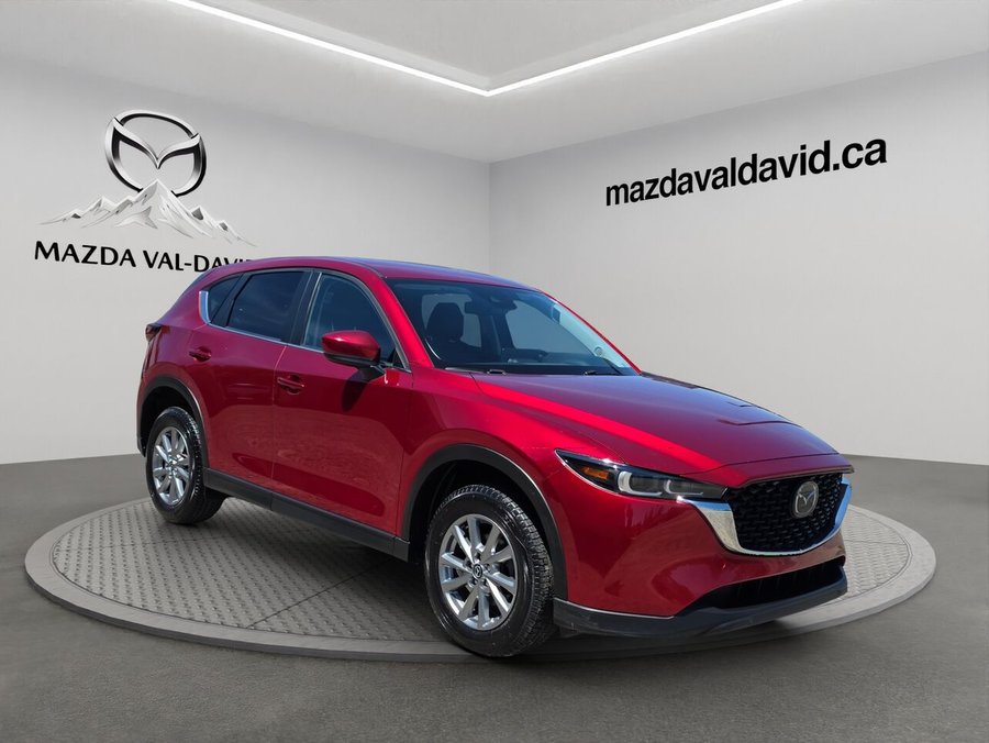 Mazda CX-5 GS TI, COMMANDE AUDIO AU VOLANT, VOLANT CHAUFFANT 2022 Rouge