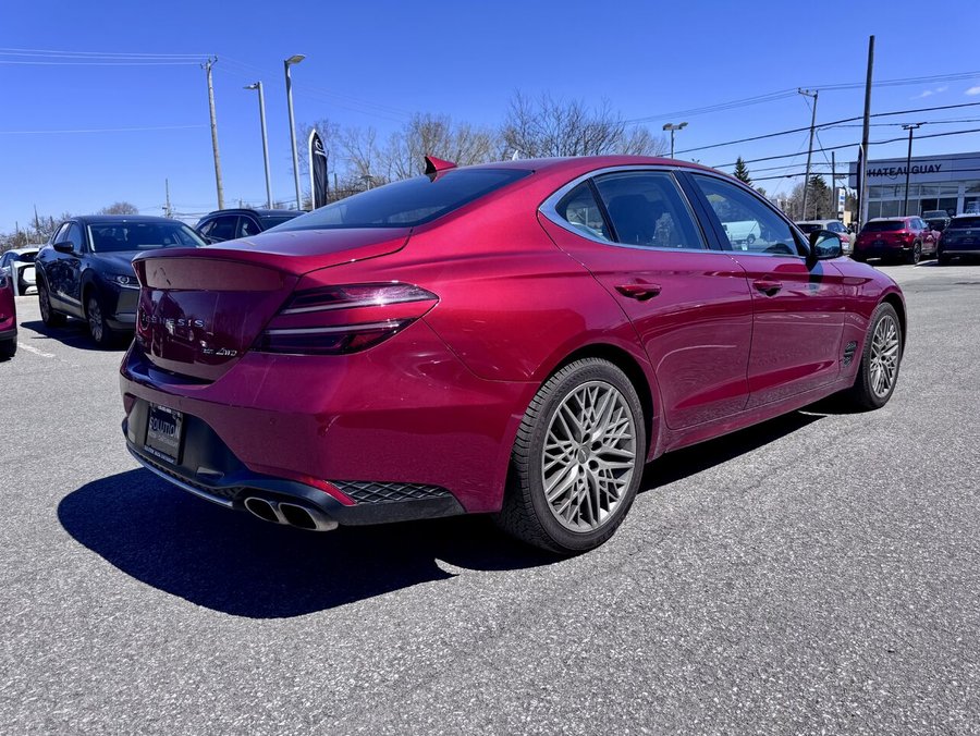 2023 GENESIS G70 ADVANCED 2023 Red