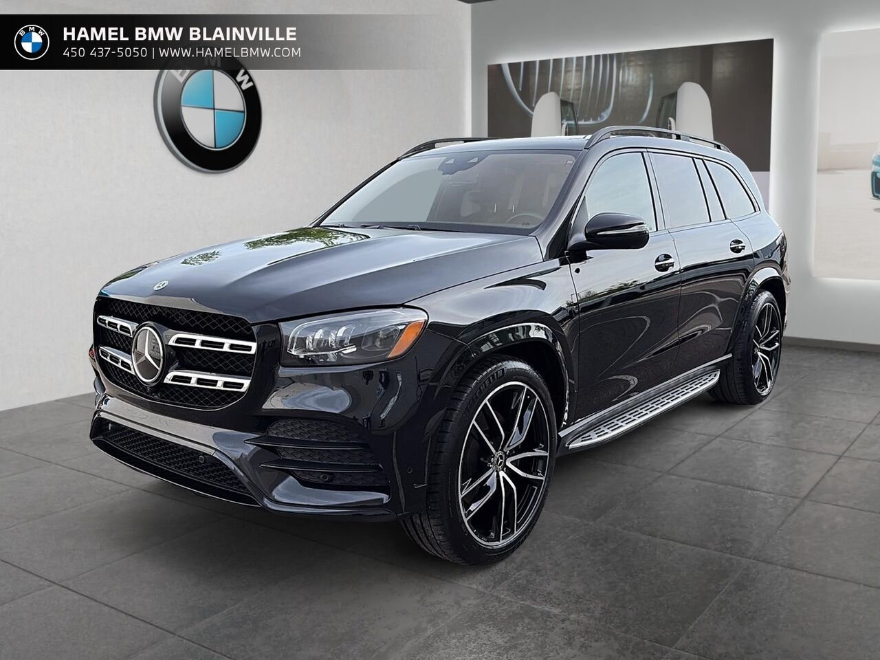 2022 Mercedes-Benz GLS 450 GLS 450 VUS 4MATIC Black Blainville - photo #0