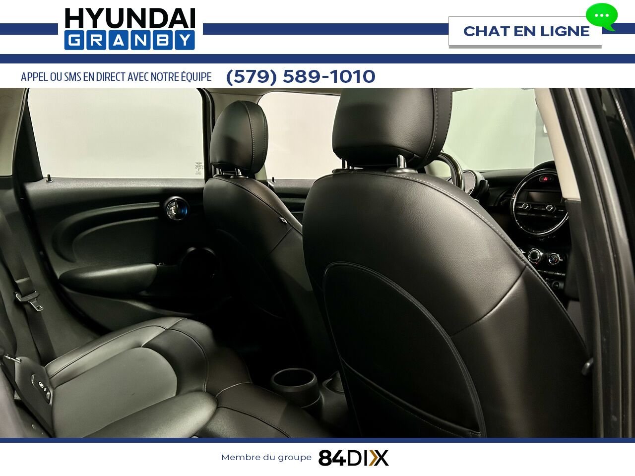 MINI Cooper toit rigide 5 portes 2016 Noir Granby - photo #21