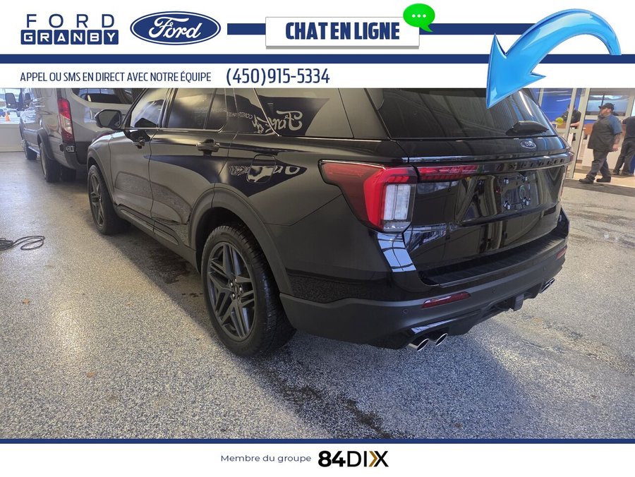 2025 Ford Explorer Black