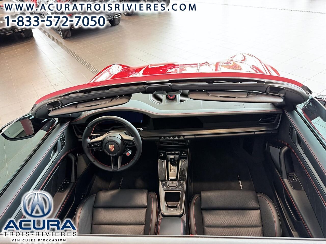 2026 Porsche 911 TARGA 4 GTS T-HYBRID Red Trois-Rivières - photo #24