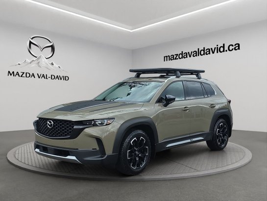 2023 Mazda CX-50 GT TI avec moteur turbo, Toit ouvrant panoramique, Apple carplay, Sièges en cuir Green
