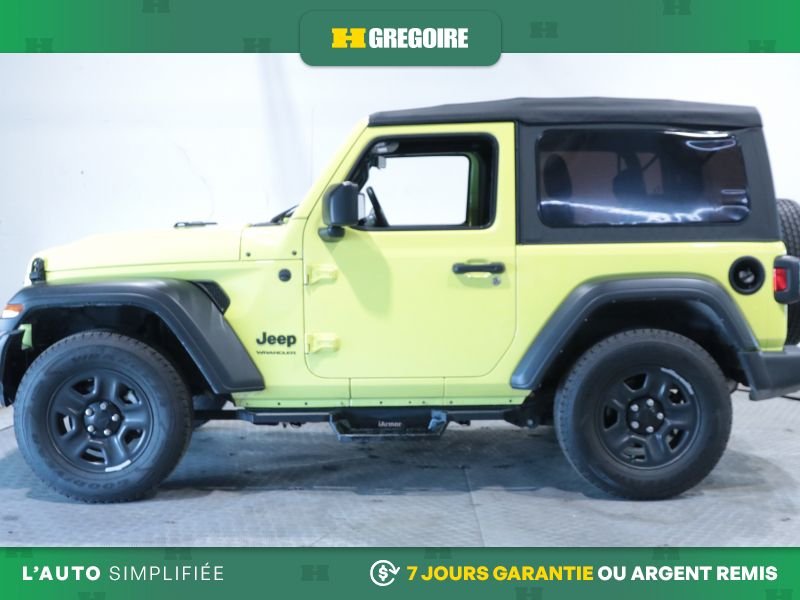 Jeep Wrangler 2023 Jaune Laval - photo #4